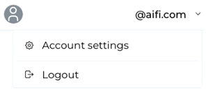 Account settings